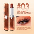 thumbnail image 3 of Diamond Shimmer Three Color Eyeshadow Stick, Pearlescent Highlighter for Aegyo Sal, Non Smudge Long Wear Crayon for Natural Sparkle, Twist Up for Bright Eyes, 3 of 7
