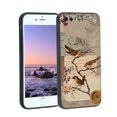 thumbnail image 1 of Vintage-Ephemera-Birds-Collage-1 Phone Case, Degined for iPhone 8 Plus Case Men Women, Flexible Silicone Shockproof Case for iPhone 8 Plus, 1 of 1