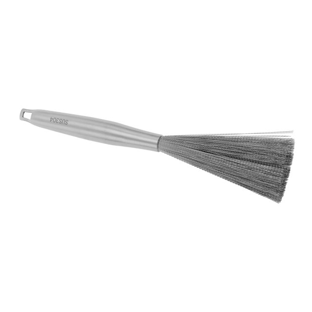 Flexible Stainless Steel Brush For Efficient Cleaning, 304 Steel Wire Design, Ergonomic Handle, Easy To Clean, Multi Purpose