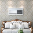 thumbnail image 1 of vidaXL Miroir Mural Style Baroque 120x60 cm Blanc, 1 of 5
