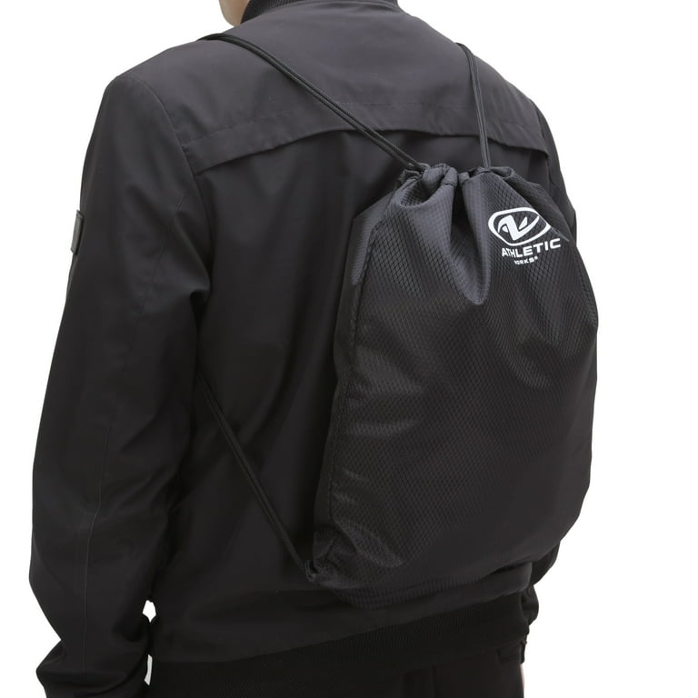 Athletic Works Unisex Adult Polyester Fitness Gym Cinch Sack