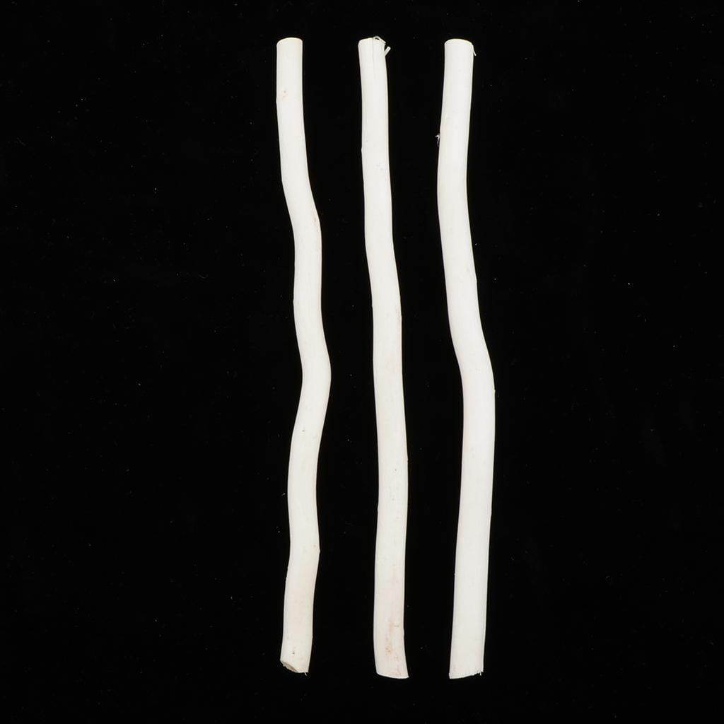 GUOOL 100pcs Wooden Sticks for Handicrafts, Natural Branches for Floristry, Wreath Making And Home Decor