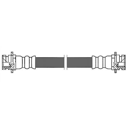 Centric (150.69304) Brake Hose Fits select: 2006-2010 HUMMER H3