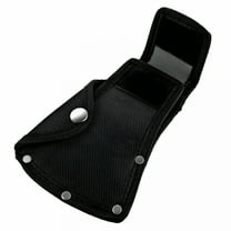 FACEGA Hatchet Leather Axe Head Cover Double Snap Hatchet Protector Hatchet Cover Portable Hatchet For Camping Lover Outdoor Camping Black,1*Axe Set