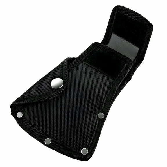 FACEGA Hatchet Leather Axe Head Cover Double Snap Hatchet Protector Hatchet Cover Portable Hatchet For Camping Lover Outdoor Camping Black,1*Axe Set