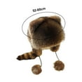 thumbnail image 7 of yuksok Winter Plush Hat with Earflaps Thickened Thermal Ski Hat Windproof Cute Lei Feng 7 to 12 Years Old, 7 of 7