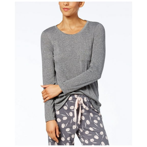 Alfani Womens Sleepwear Scoop Neck Pajama Top Only,1-Piece, XXX-Large, Soft Shell