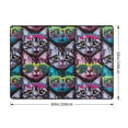 thumbnail image 2 of Area Rugs For Living Room Decor - Happy Kitten Faces Soft Anti Slip Throw Washable Rugs 5x7 For Bedroom, Indoor Carpet For Bedroom Living Room 80x58In, 2 of 7