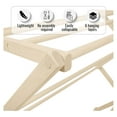 thumbnail image 5 of Drevy Premium American Maple Clothes Drying Rack - Handcrafted in Pennsylvania - Solid Wood Construction, Collapsible, Eco-Friendly Laundry (X-Large), 5 of 8