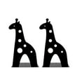 thumbnail image 2 of 2Pcs Creative Giraffe Book Stand Cartoon Animal Giraffe Nonskid Metal Bookend Book Organizer, 2 of 8