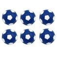 thumbnail image 1 of 6pcs 32mm Sunnimix futbolín fútbol Bolas Reemplazo azul, 1 of 8