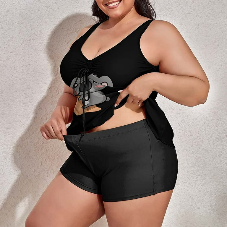 Women's plus cheap size swimwear walmart