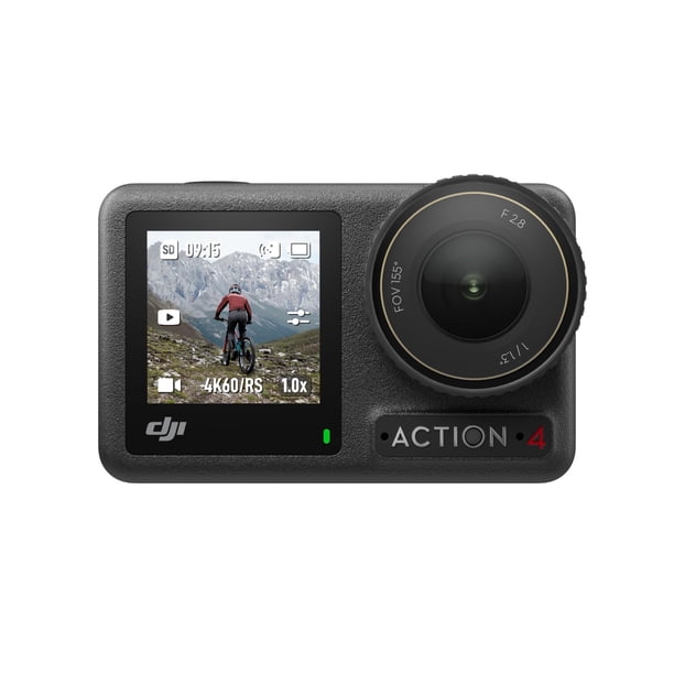 Cámara de acción DJI Osmo Action 4 4K/120 fps resistente al agua con 1,3 pulgadas