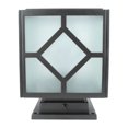 thumbnail image 1 of Outdoor LED Solar Power Pillar Light Lamp Waterproof for Villa Courtyard Wall Fence(white light, 1 of 6