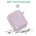 thumbnail image 3 of AirPods Case Cover Plus Hand Strap Silicone Protective Case Cover Accessories Compatible with Apple AirPods 2 & 1 for Man Wonen Girls, 3 of 5