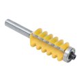 thumbnail image 2 of Joint Router Bit, Reverse Prevention Design Carbon Steel + Alloy Well Made Wave Type Milling Cutter  For Woodworking 40mm, 2 of 8
