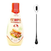 NineChef Bundle - Kewpie Squeeze Mayonnaise 12 Ounce  Plus One NineChef Brand Long Handle Coffee Spoon