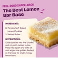 thumbnail image 6 of Partake Soft Baked Lemon Cookies, Vegan & Gluten-Free, Shelf-Stable, Baked, 5.5 oz, 6 of 16
