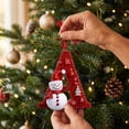 thumbnail image 3 of LEFXSMR Christmas Letter Ornaments, 3.54" Snowman Red Alphabet Initial Ornaments, Letters Christmas Tree Decorations Party Gifts DIY Decor, 3 of 7