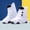D, variant on Zecgelong Rain Shoe Covers Rain Boots Shoe Covers For Boys And Girls Reusable Galoshes Overshoes Kids' Work Boot 9-10 Years
