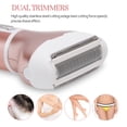 thumbnail image 3 of Triani Trimmer Electric Women Shaver 4 in 1 Multi-function Electric Hair Shaver Nose Hair Trimmer Kit (Rose Gold), 3 of 8