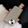thumbnail image 2 of Compatible with iPhone 15 Plus Case for Women Bling Diamond 3D Glitter Rhinestone Crystal Sparkle Shiny Cute Plating Bumper Case Fashion Luxury Slim Thin Protective Cover Phone Case Silver, 2 of 7