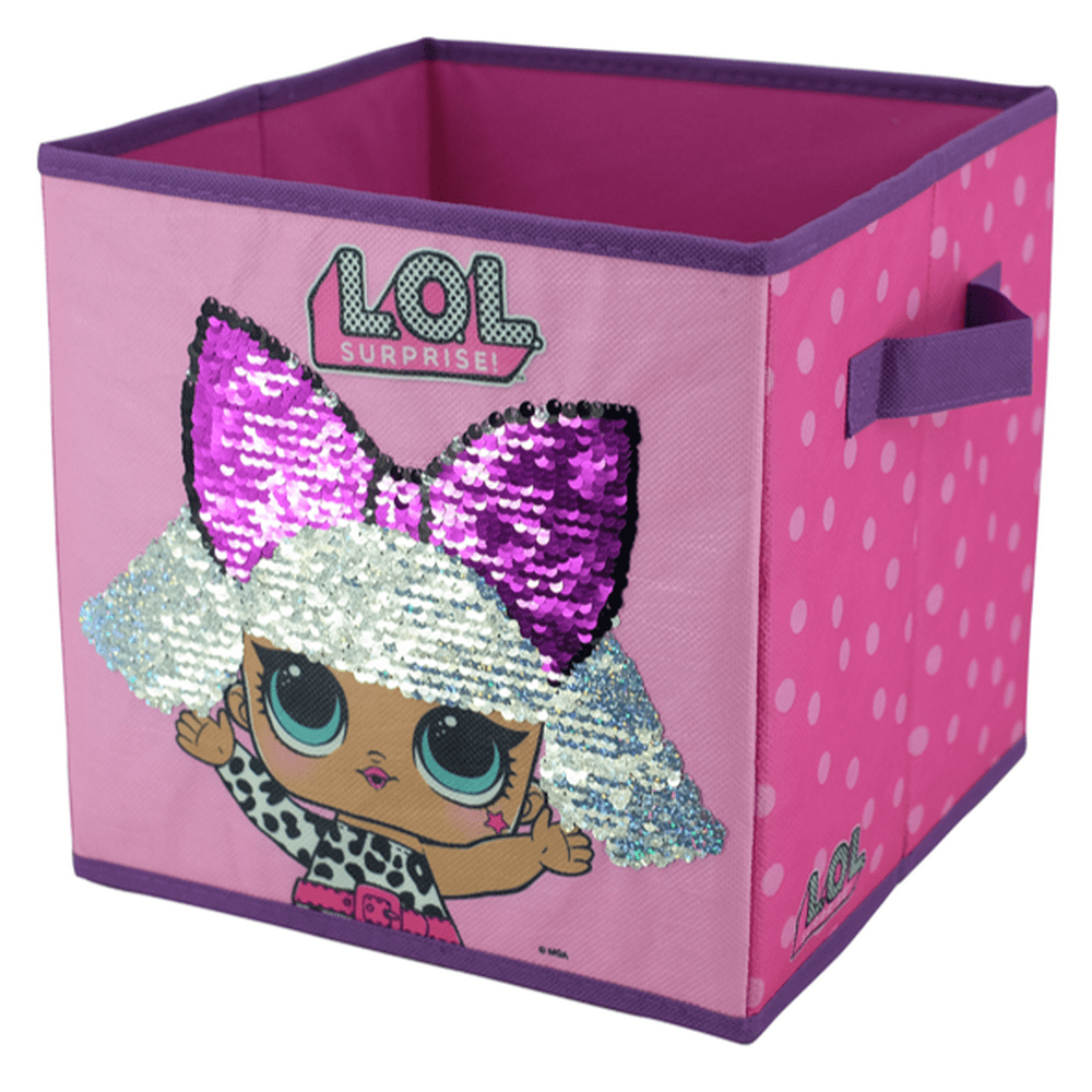LOL Surprise Reversible Sequin Storage Cube