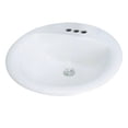 thumbnail image 2 of Transolid TL- Self-Rimming Drop-in 4in Centerset Preston Lavatory in White, 2 of 2