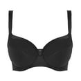 thumbnail image 3 of Fantasie Illusion Side Support Underwire Bra (2982),40FF,Black, 3 of 4