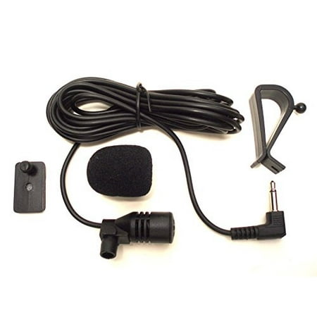 FingerLakes 3.5mm Microphone Assembly Mic for Car Vehicle Head Unit Bluetooth Enabled Stereo Radio GPS