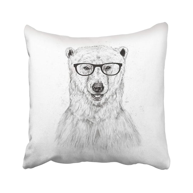 ABPHQTO oso geek oso Funda de almohada Funda de almohada 45x45 cm