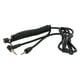 thumbnail image 2 of Cable adaptador de audio de 1,5 m AXU 3,5 mm 90 grados macho TRS a 3,5 mm macho con adaptador de 6,35 mm Cable adaptador estéreo, 2 of 8