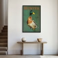 thumbnail image 3 of Eastern Print Vintage Mallard Duck Poster Retro Hunting Cabin Outdoors Nature Wall Decor Rustic Cottage Inspired Artwork, Size 8x12 UNFRAMED, 3 of 5