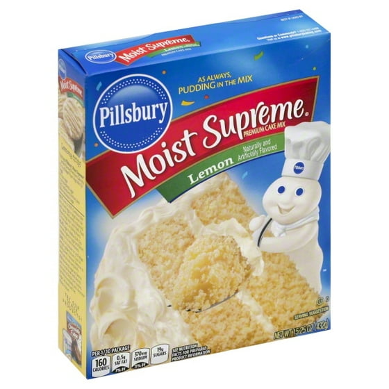 pillsbury moist supreme lemon