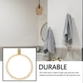 thumbnail image 1 of IFANLANDOR Wooden Towel Rings For Bathroom Wall Khaki 1Set, 1 of 6