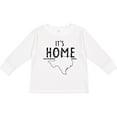 thumbnail image 3 of Inktastic Its Home- State of Texas Outline Distressed Text Boys or Girls Long Sleeve Toddler T-Shirt, 3 of 5