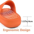 thumbnail image 4 of Cozy Cloud Slippers for Women and Men | House Slides Shower Sandals | Extra Comfort | Cushioned Thick Sole, 4 of 8