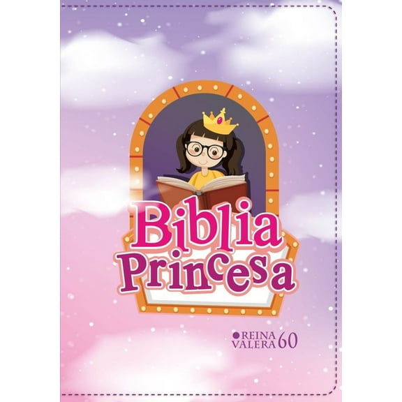 Biblia Rvr 1960 Bolsillo Para NiÃ±as Princesa Vinilo Con Cierre (Bible Rvr 1960 Pocket Size Princess Vinyl with Zipper (S, (Paperback)