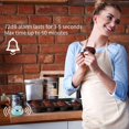thumbnail image 4 of Kitchen Timer, Kitchen Countdown Cooking Timer Reminder Or Time Management for Sports Office Timekeeper, Time 60 Minute Alarm Countdown Timer Blue, 4 of 7