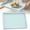 Blue, variant on VKQNRGS Black Small Serving Tray,Countertop Organizer | for Bathtub Bathroom Vanity Items,Serving Accessory,Coffee,Drinks,Tea,Party,Spa,Perfume and Display Use,18x24.3cm/7.09x9.57in