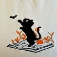 thumbnail image 4 of Halloween Cute Cat Embroidered Sweatshirt, 4 of 5