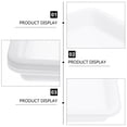 thumbnail image 4 of GAXIRE Bandeja de plástico para pintura de experimentos escolares, 3 unidades, práctica y resistente., 4 of 5