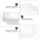 thumbnail image 4 of Bandeja de plástico de 3pcs Plastic School Experiment de pintura Premium duradera, 4 of 7