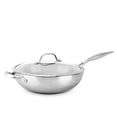 thumbnail image 1 of GreenPan CC002258-001 Venice Pro Ceramic Wok, Light Grey, 1 of 8