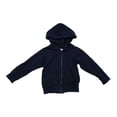 thumbnail image 1 of Sudadera George para Niño Abierta con Zipper y Capucha Lisa Azul Marino Talla 6, 1 of 4