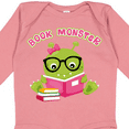 thumbnail image 4 of Inktastic Book Monster Girl Girls Long Sleeve Baby Bodysuit, 4 of 5