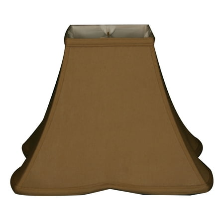 Royal Designs 16" Sharp Corner Fancy Square Lamp Shade Antique Gold