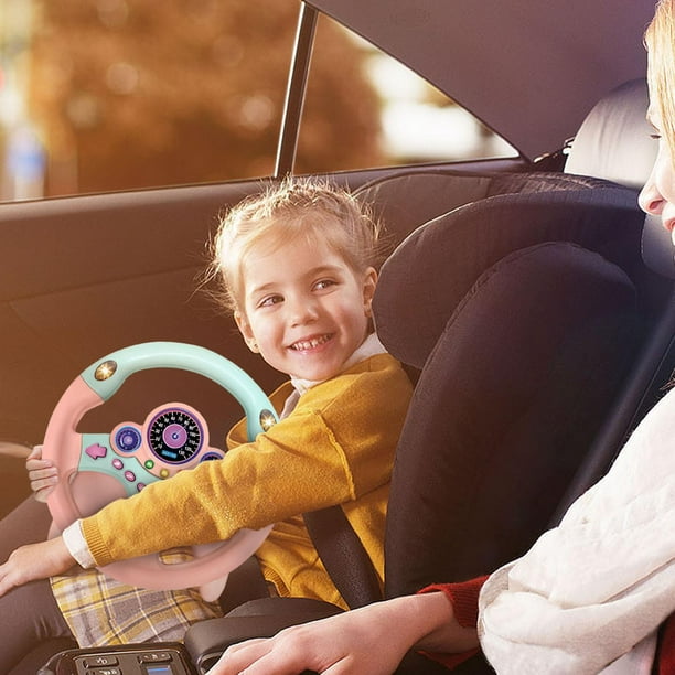 Volante de simulación de juguete, juguete educativo con sonido, volante Volante de simulación de juguete, juguete educativo con sonido, volante