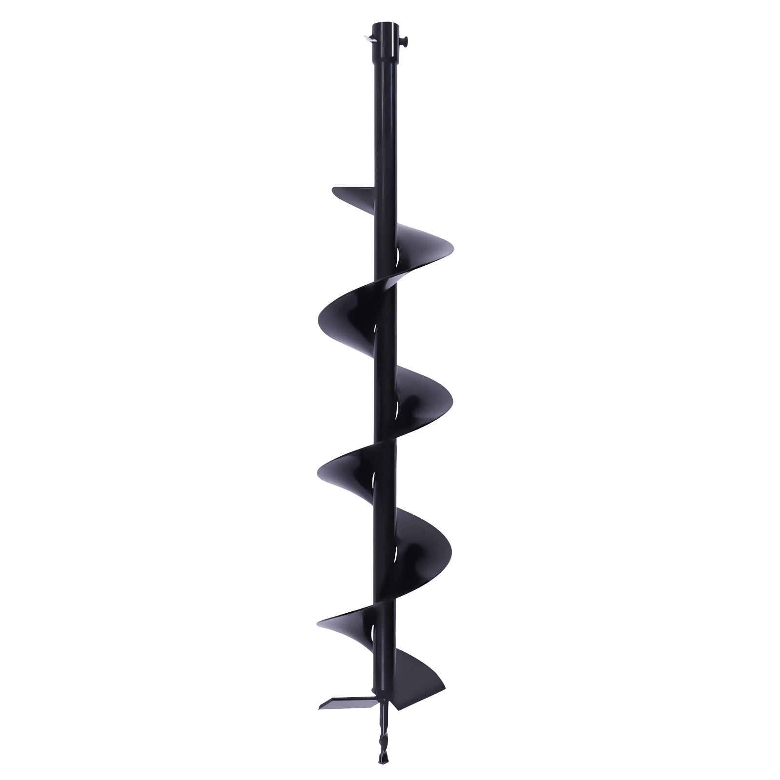 4-inch Earth Auger Drill Bit Post Hole Drill Bit Replacement for Fence Ground Drill Bit Garden Tree Planting