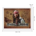 thumbnail image 2 of Pirates of The Caribbean Diamond Arts Kits for Adults Diamond Art Gem Art Painting Full Drill Round Art Gem Painting Kit for Home Wall Decor 12"x16", 2 of 8